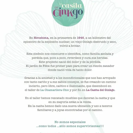 La Casita Del Ginkgo Apartment