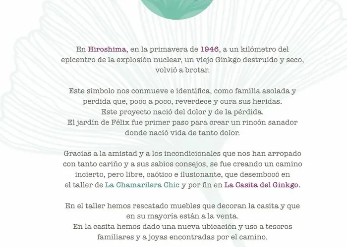 La Casita Del Ginkgo Apartment